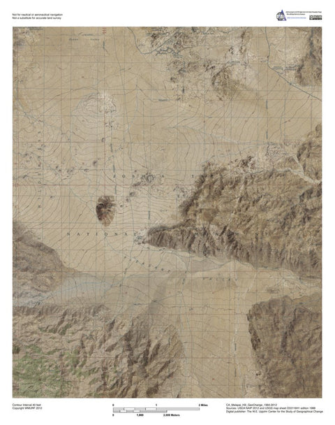 CA-Malapai Hill: GeoChange 1984-2012 Preview 1