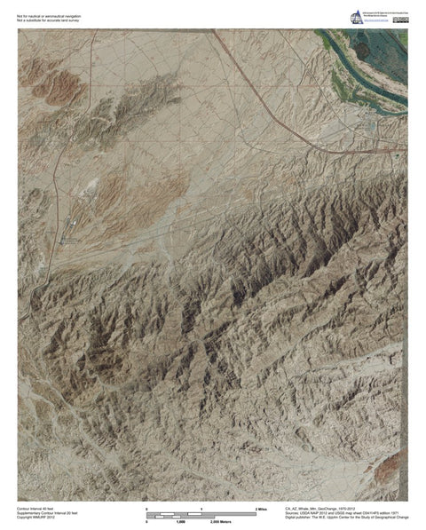 CA-AZ-Whale Mtn: GeoChange 1970-2012 Preview 1