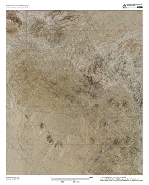 CA-Monumental Pass: GeoChange 1970-2012 Preview 1