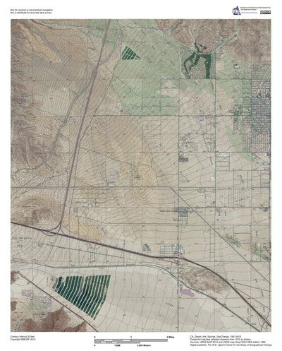 CA-Desert Hot Springs: GeoChange 1951-2012 Preview 1