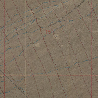AZ-Buck Mountains NE: GeoChange 1969-2012 Preview 3