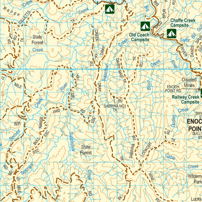 Mansfield-Baw Baw Four-Wheel-Drive Map Ed1 (2010) *MAP NOT CURRENT* Preview 2