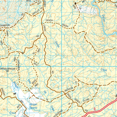 Far East Gippsland Four-Wheel-Drive Map Ed1 (2010) *MAP NOT CURRENT* Preview 2