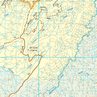 Dartmouth-Cobberas Four-Wheel-Drive Map Ed1 (2010) *MAP NOT CURRENT* Preview 2