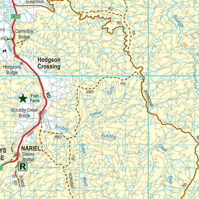 Dartmouth-Cobberas Four-Wheel-Drive Map Ed1 (2010) *MAP NOT CURRENT* Preview 3