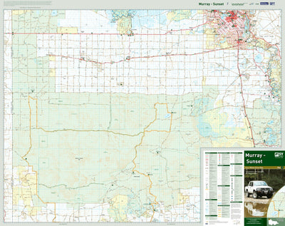 Murray Sunset Four-Wheel-Drive Map Ed1 (2010) *MAP NOT CURRENT* Preview 1