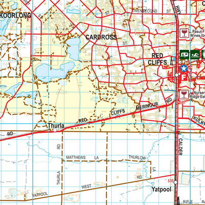 Murray Sunset Four-Wheel-Drive Map Ed1 (2010) *MAP NOT CURRENT* Preview 3
