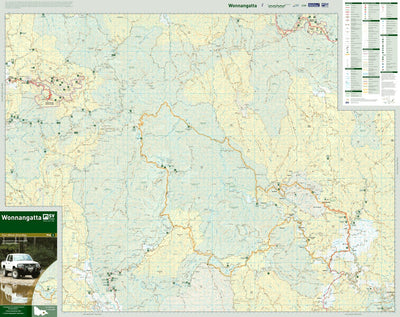 Wonnangatta Four-Wheel-Drive Map Ed1 (2010) *MAP NOT CURRENT* Preview 1