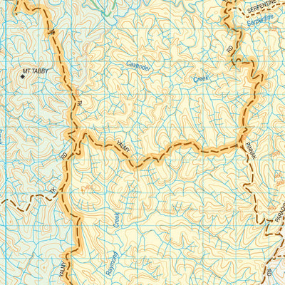 Snowy Wilderness Four-Wheel-Drive Map Ed1 (2010) *MAP NOT CURRENT* Preview 2