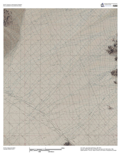 CA-Cadiz Lake NE: GeoChange 1981-2012 Preview 1