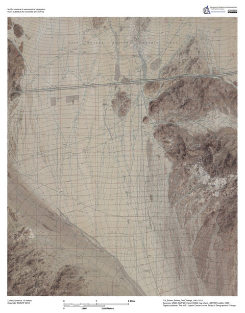 CA-Brown Buttes: GeoChange 1981-2012 Preview 1