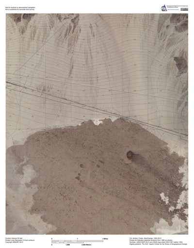 CA-Amboy Crater: GeoChange 1952-2012 Preview 1