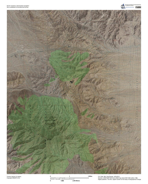 CA-Clark Mtn: GeoChange 1978-2012 Preview 1