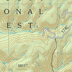 Prescott National Forest Quadrangle: PICACHO BUTTE SE Preview 3