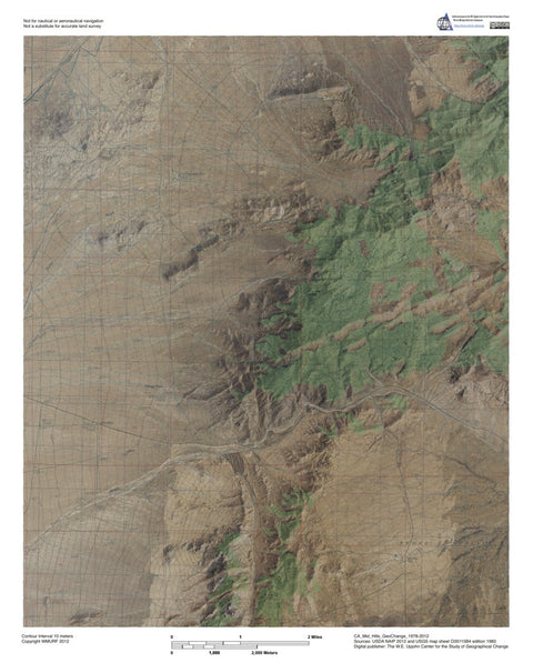 CA-Mid Hills: GeoChange 1978-2012 Preview 1