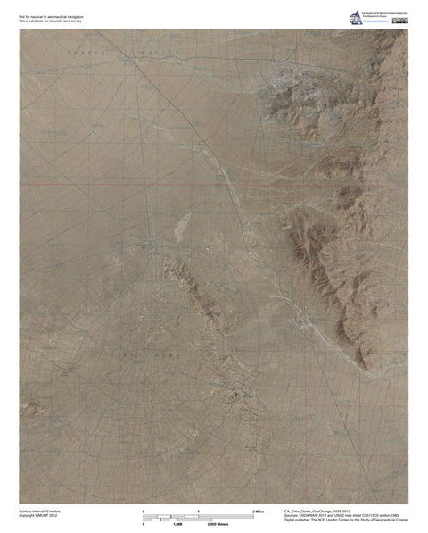 CA-Cima Dome: GeoChange 1975-2012 Preview 1