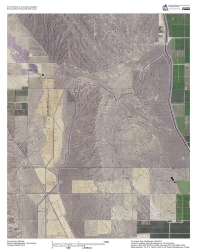 CA-Avenal Gap: GeoChange 1950-2012 Preview 1