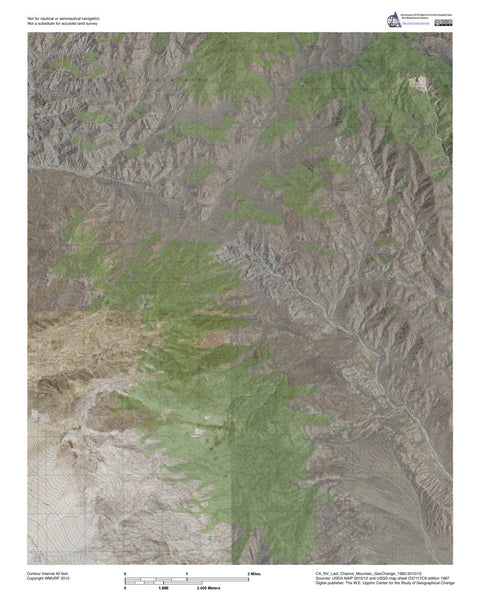 CA-NV-Last Chance Mountain: GeoChange 1982-2010-12 Preview 1