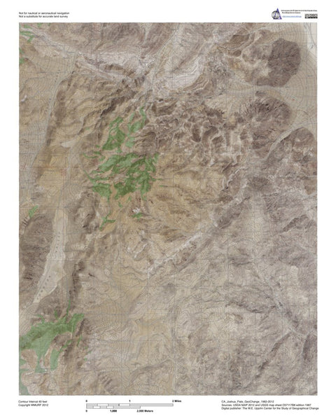 CA-Joshua Flats: GeoChange 1982-2012 Preview 1