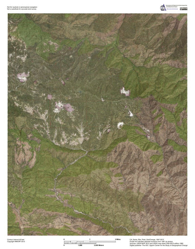 CA-Santa Rita Peak: GeoChange 1967-2012 Preview 1