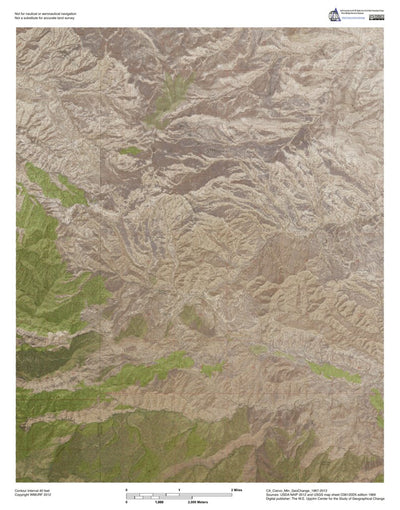 CA-Ciervo Mtn: GeoChange 1967-2012 Preview 1