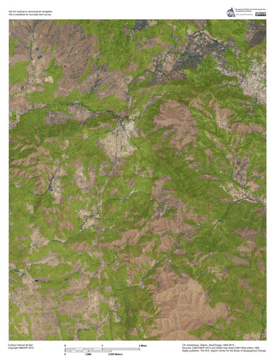CA-Humphreys Station: GeoChange 1963-2012 Preview 1