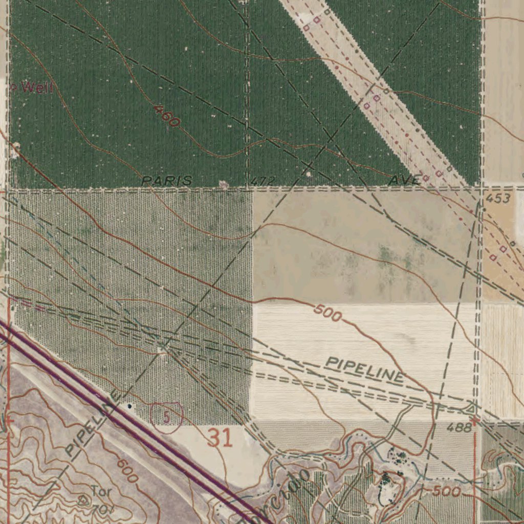 CA-La Cima: GeoChange 1962-2012 Map by Western Michigan University ...