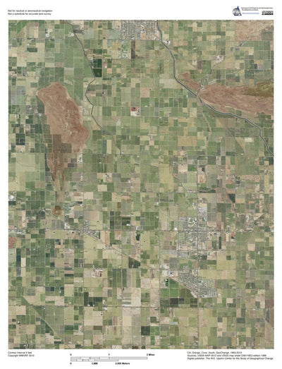 CA-Orange Cove South: GeoChange 1963-2012 Preview 1