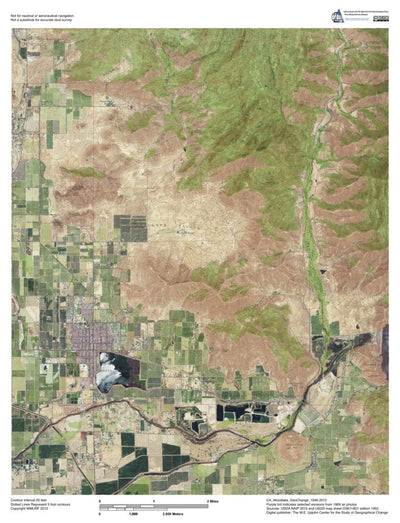 CA-Woodlake: GeoChange 1946-2012 Preview 1