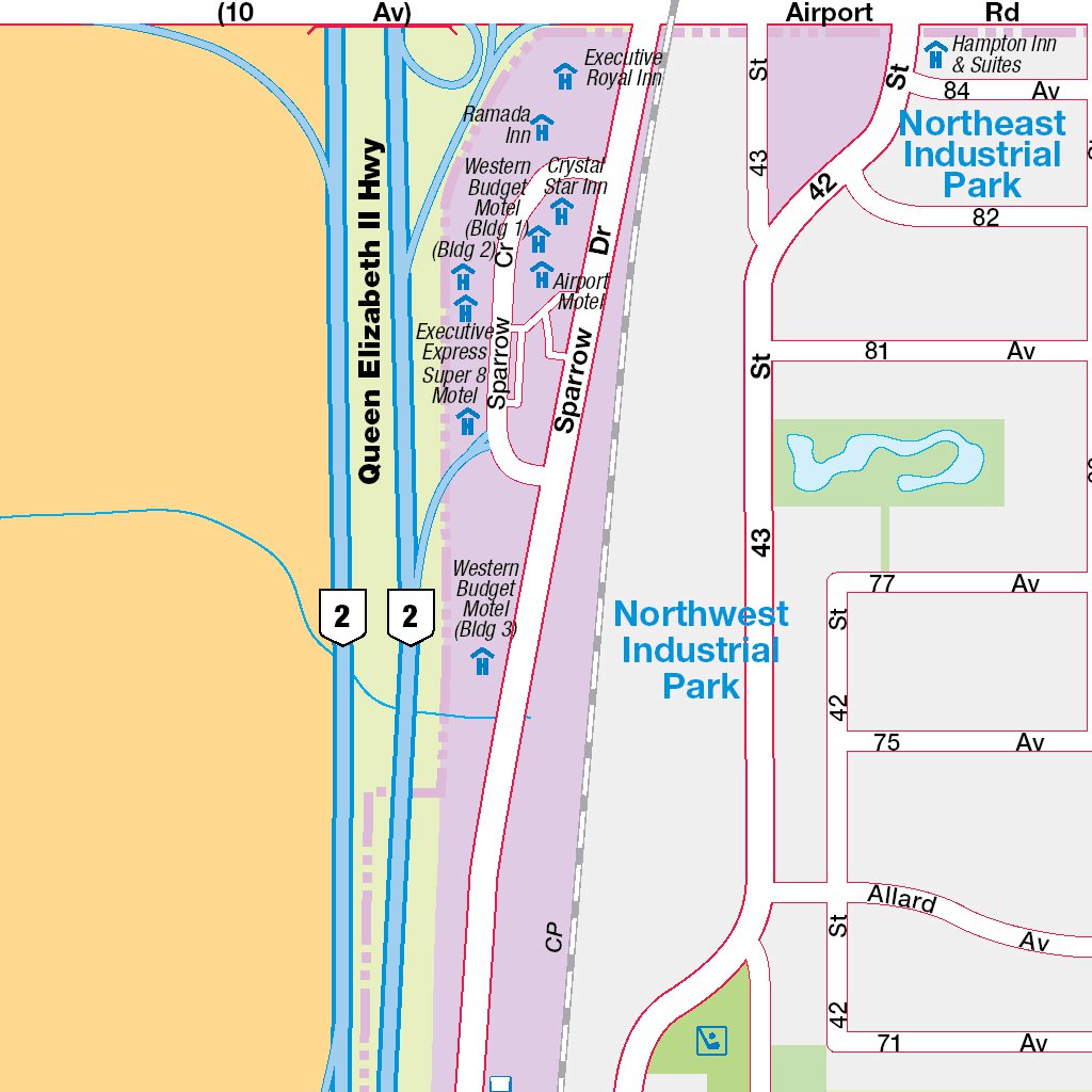 Leduc, AB Map by Mapmobility Corp. | Avenza Maps