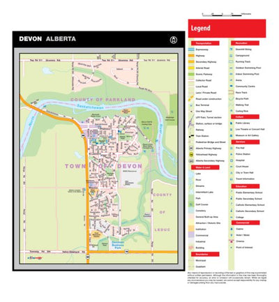 Devon Ab Devon, AB Map by Mapmobility Corp. | Avenza Maps