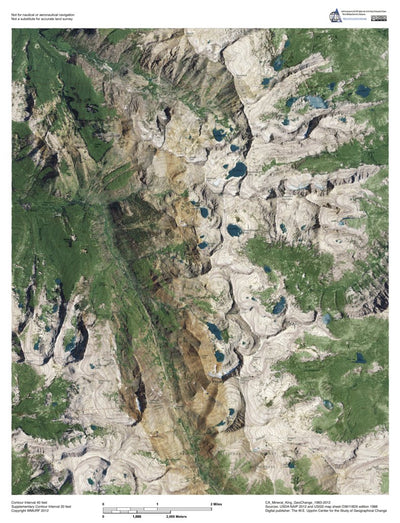 CA-Mineral King: GeoChange 1983-2012 Preview 1