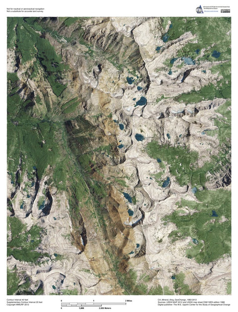 CA-Mineral King: GeoChange 1983-2012 Preview 1