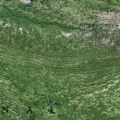 CA-Chagoopa Falls: GeoChange 1976-2012 Preview 2