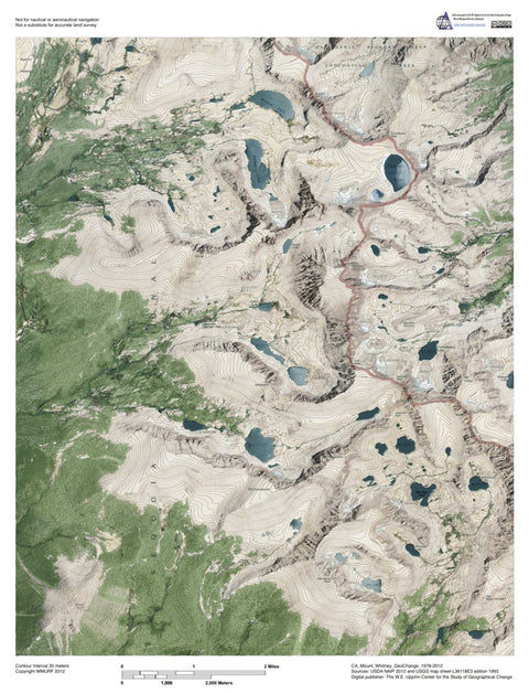 CA-Mount Whitney: GeoChange 1978-2012 Preview 1