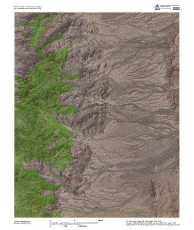 NV-Mule Deer Ridge SE: GeoChange 1967-2010 Preview 1