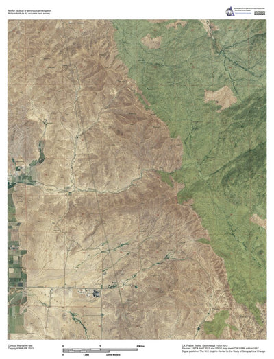 CA-Frazier Valley: GeoChange 1954-2012 Preview 1