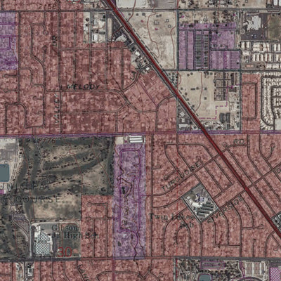 NV-Las Vegas NW: GeoChange 1965-2010 Preview 2