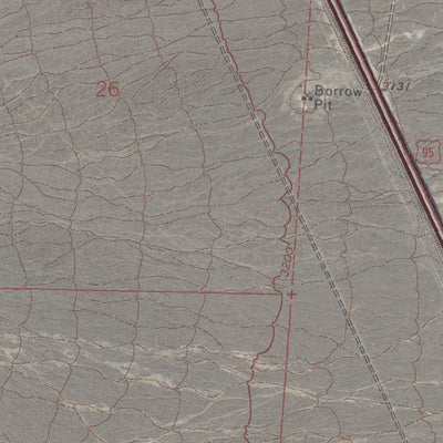 NV-Corn Creek Springs NW: GeoChange 1973-2010 Preview 2