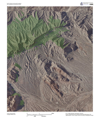 NV-La Madre Mountain: GeoChange 1970-2010 Preview 1