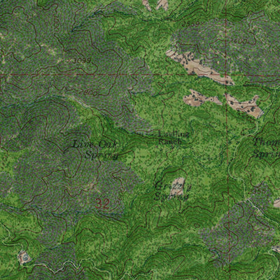 CA-Branch Mtn: GeoChange 1964-2012 Preview 2