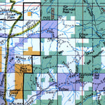 Medicine Bow National Forest Visitor Map - Laramie Peak Unit Preview 2