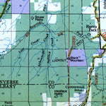 Medicine Bow National Forest Visitor Map - Laramie Peak Unit Preview 3