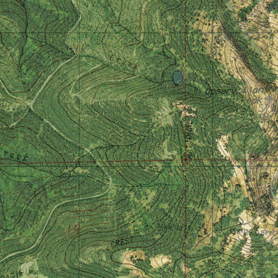 OR-CA-DUTCHMAN PEAK: GeoChange 1976-2012 Preview 3