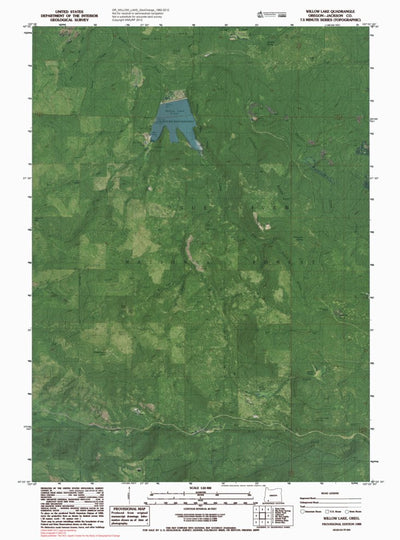 OR-WILLOW LAKE: GeoChange 1982-2012 Preview 1