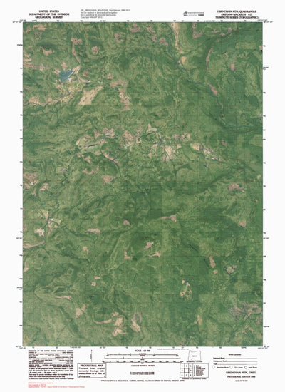 OR-OBENCHAIN MOUNTAIN: GeoChange 1980-2012 Preview 1