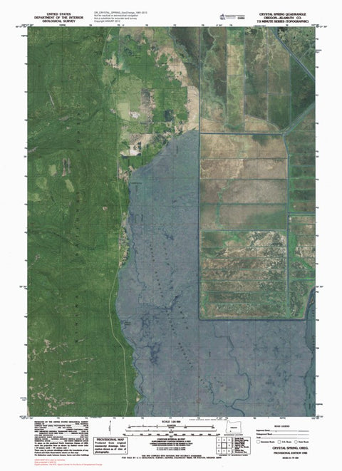 OR-CRYSTAL SPRING: GeoChange 1981-2012 Preview 1