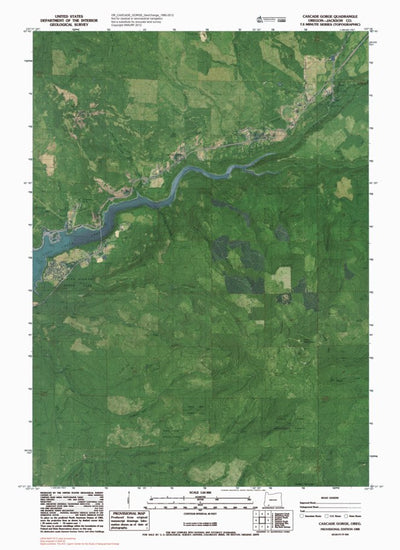 OR-CASCADE GORGE: GeoChange 1980-2012 Preview 1