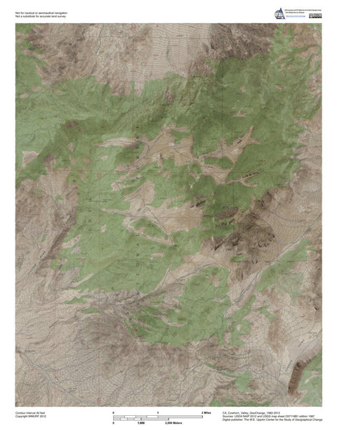 CA-Cowhorn Valley: GeoChange 1982-2012 Preview 1