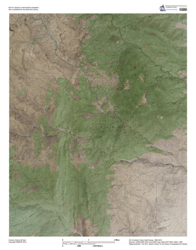 CA-Crooked Creek: GeoChange 1983-2012 Preview 1